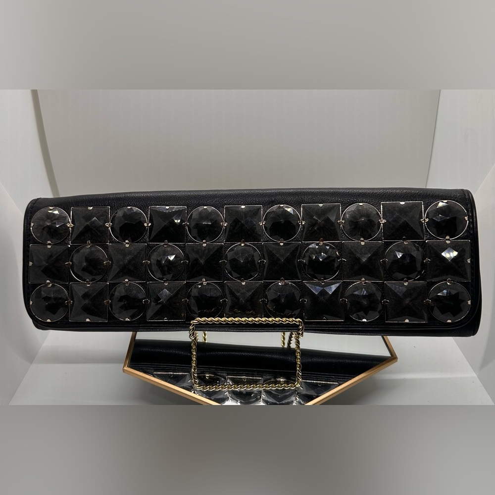 Kate Spade New York High Line Jada Clutch In Black with Dust Bag.